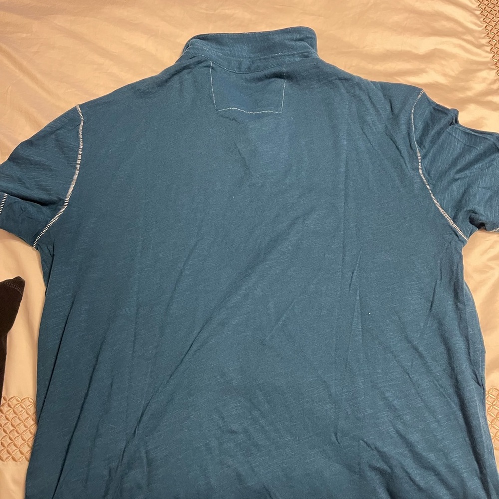 John varvatos Men's Regular Fit Victor Slub Polo Shirt